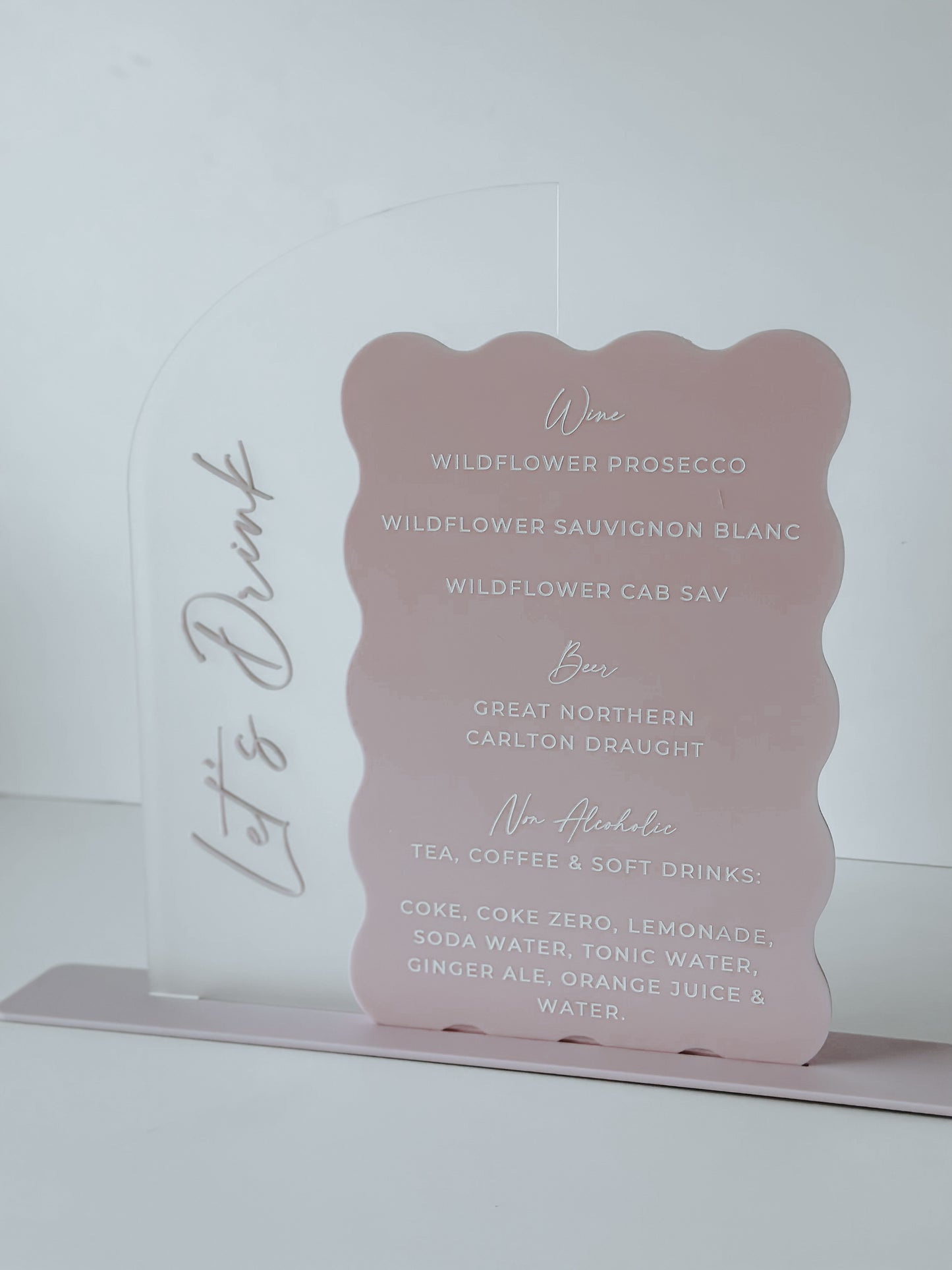Double Panel Bar Sign