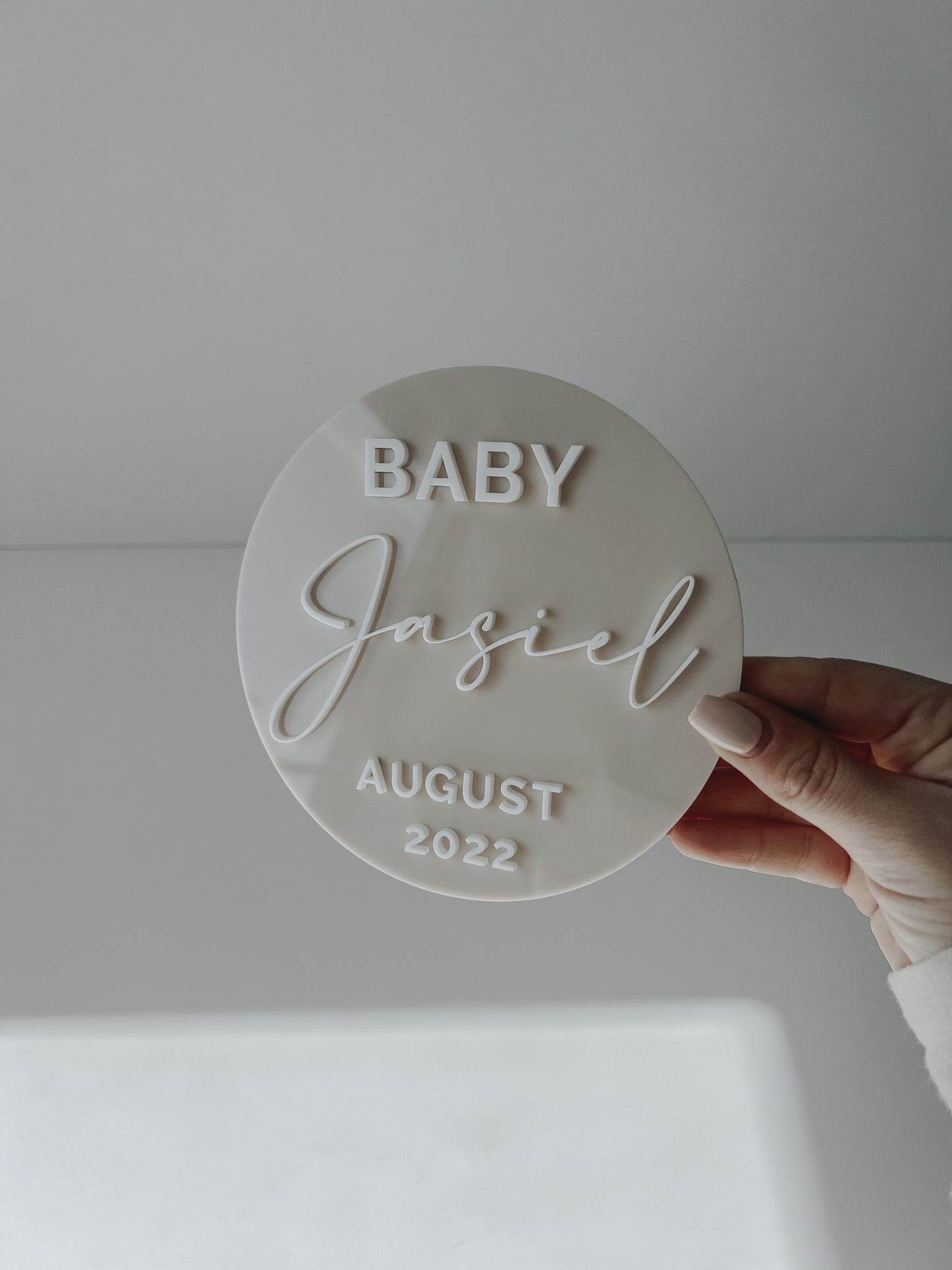 Pregnancy Announcement Sign