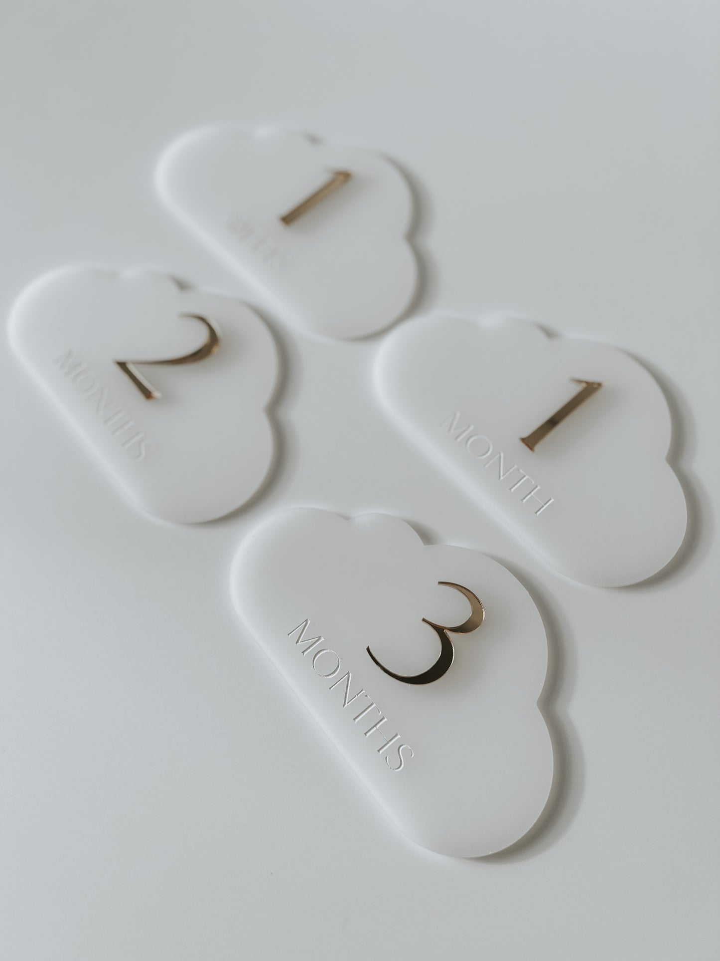 Cloud Baby Milestone Set