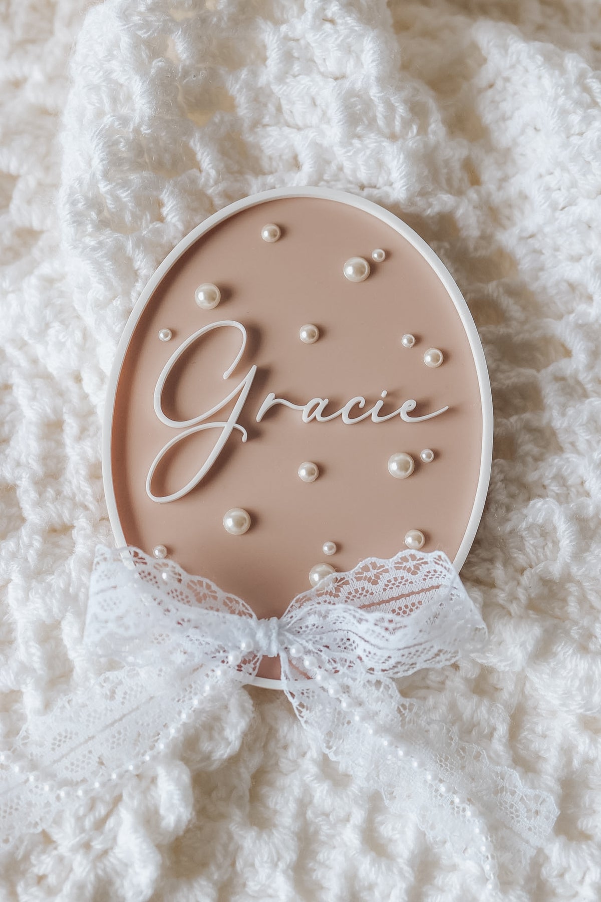 Pearl Baby Name Sign