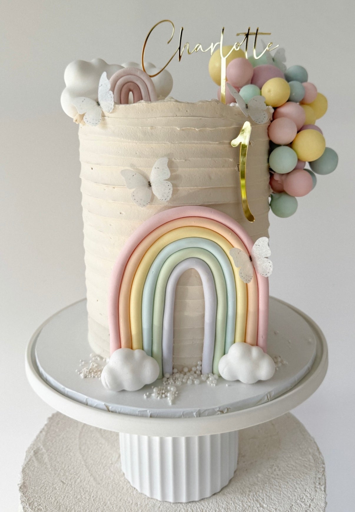 Number Cake Topper - Single Layer