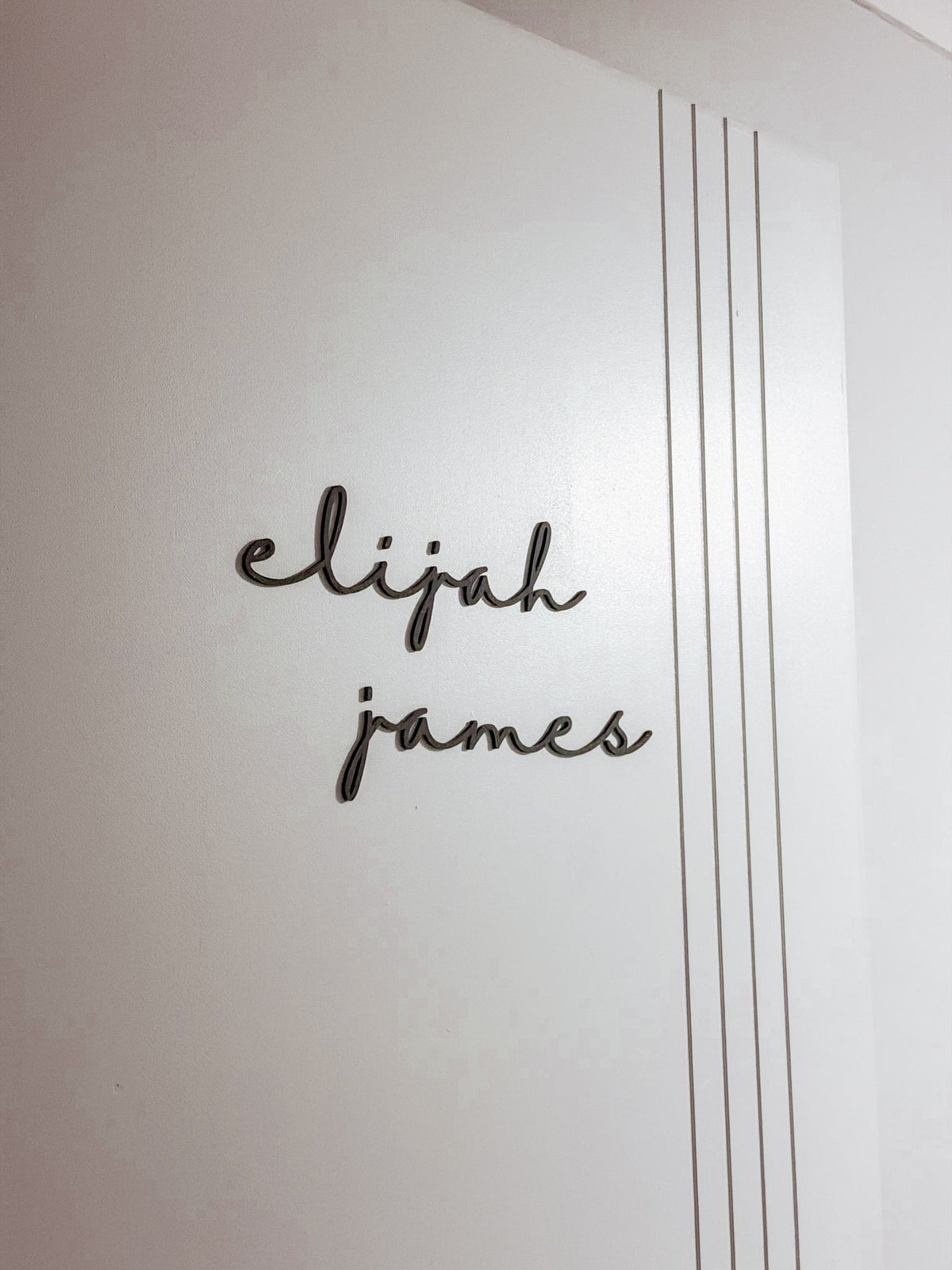 Script Name Sign