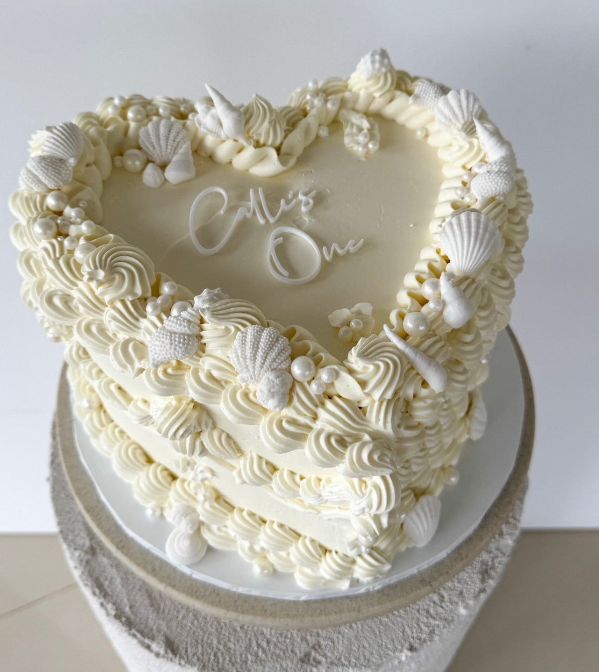 Flat Text Cake Topper