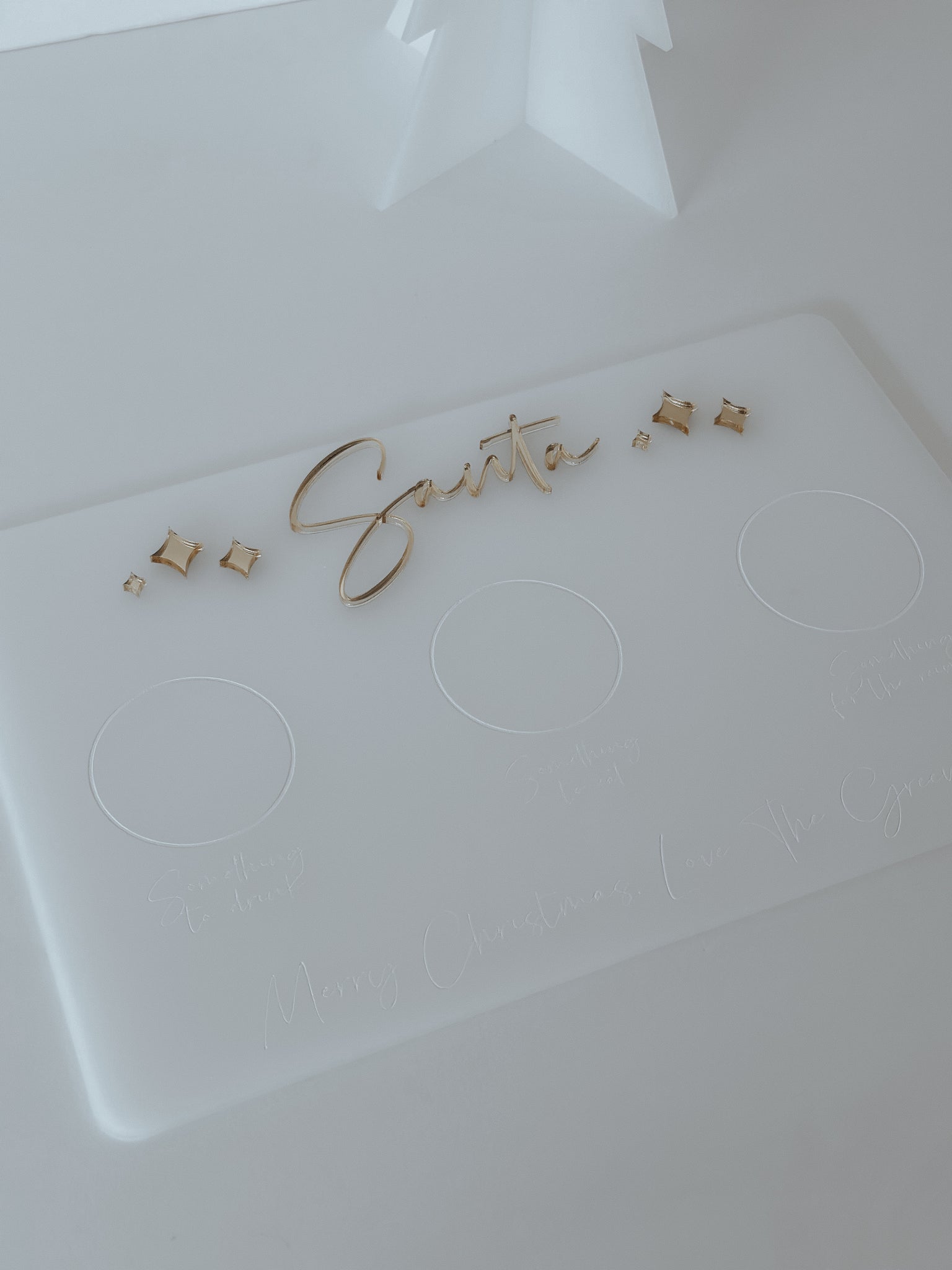Christmas: Santa's Plate