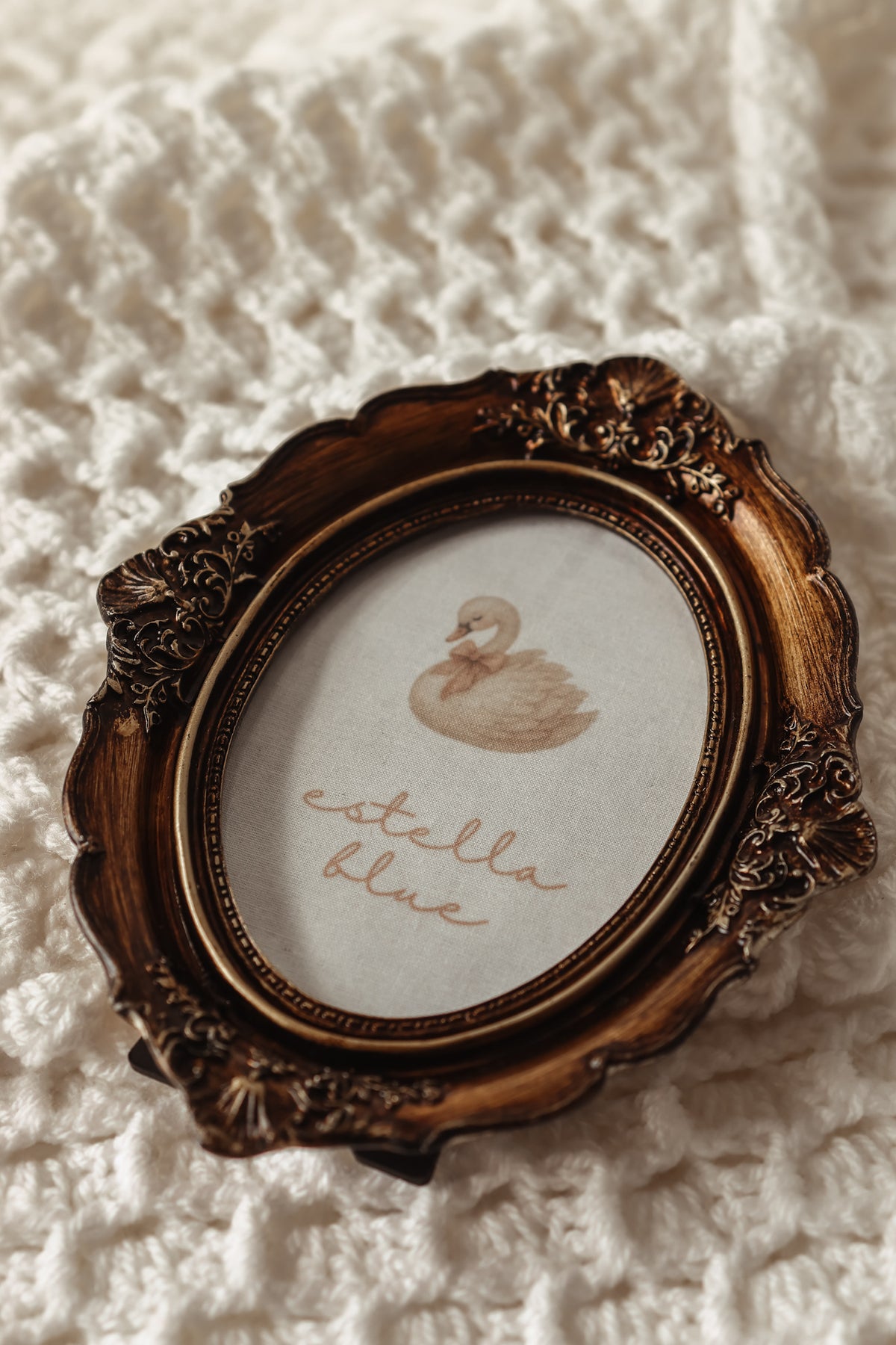 Little Wonders Vintage Framed Baby Name Sign