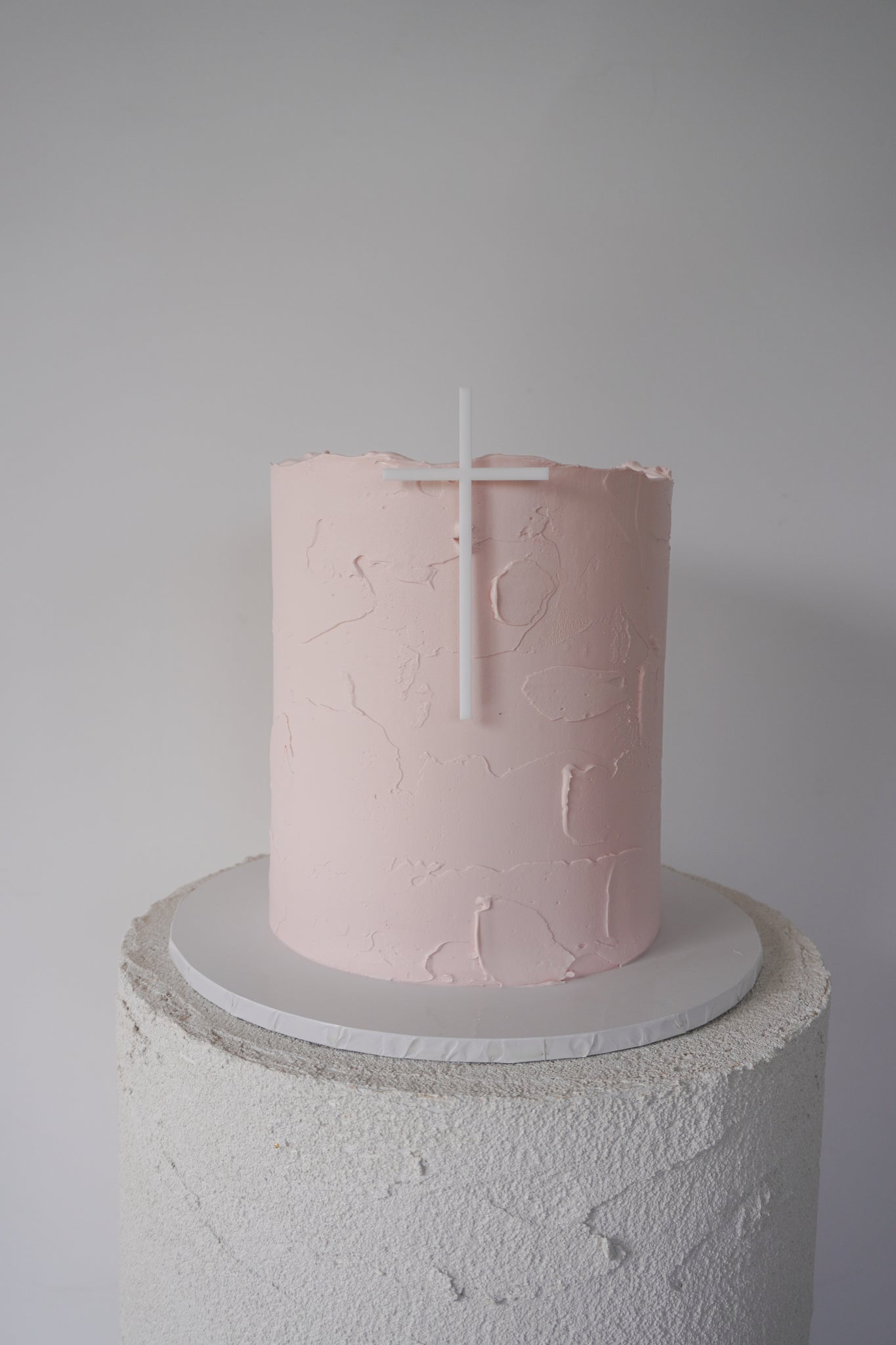 Cross Cake Topper - Single or Double Layer
