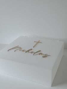 Acrylic Baptism Box