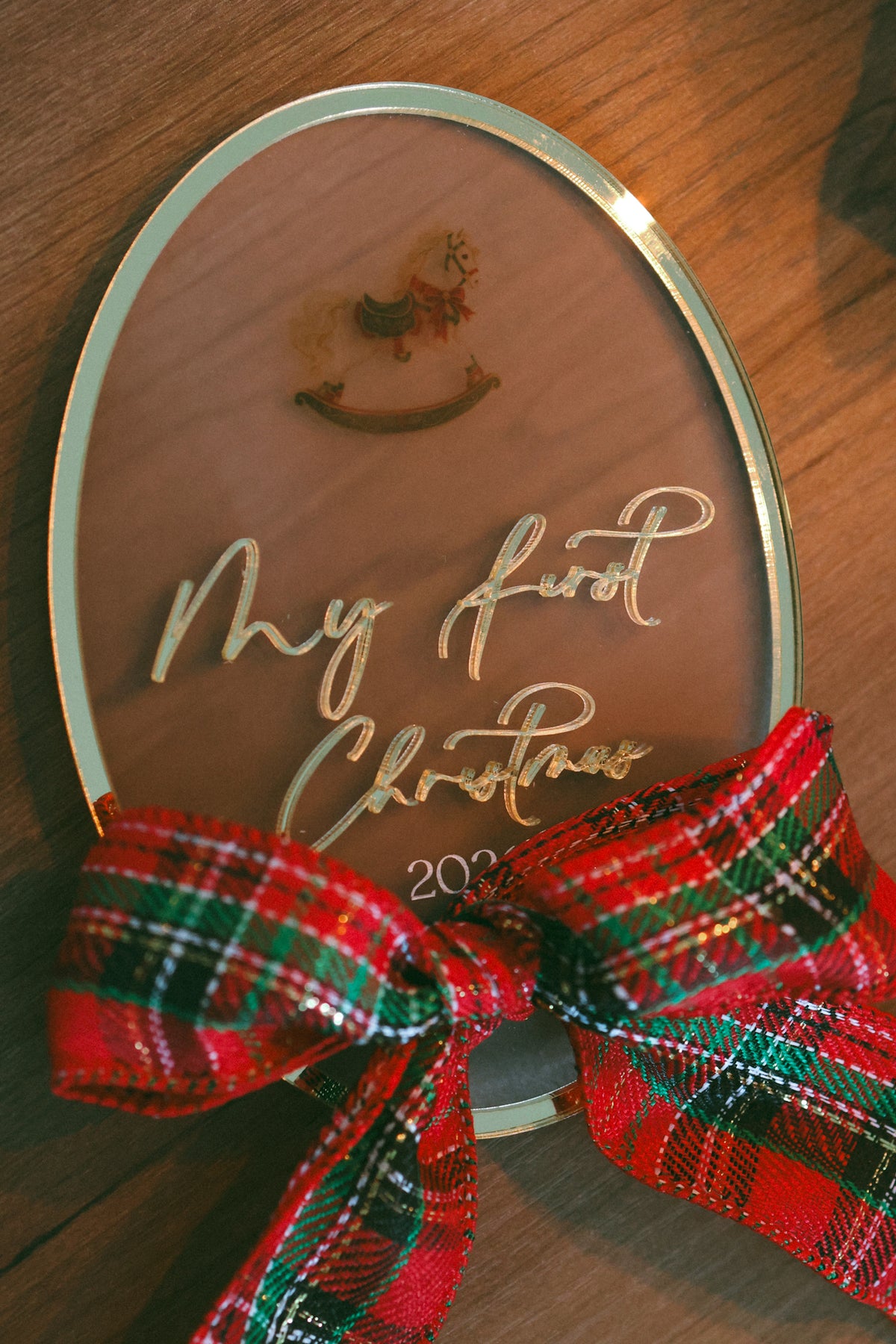 Christmas: Personalised My First Christmas Sign