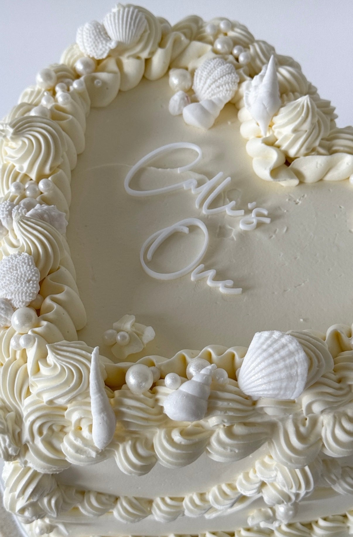 Flat Text Cake Topper