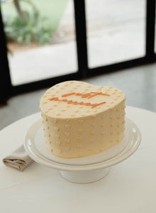 Flat Text Cake Topper