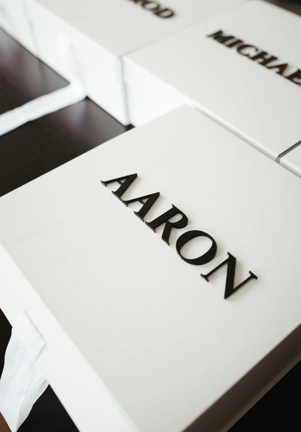 Bow Gift Box (Multiple Sizes + Colours)