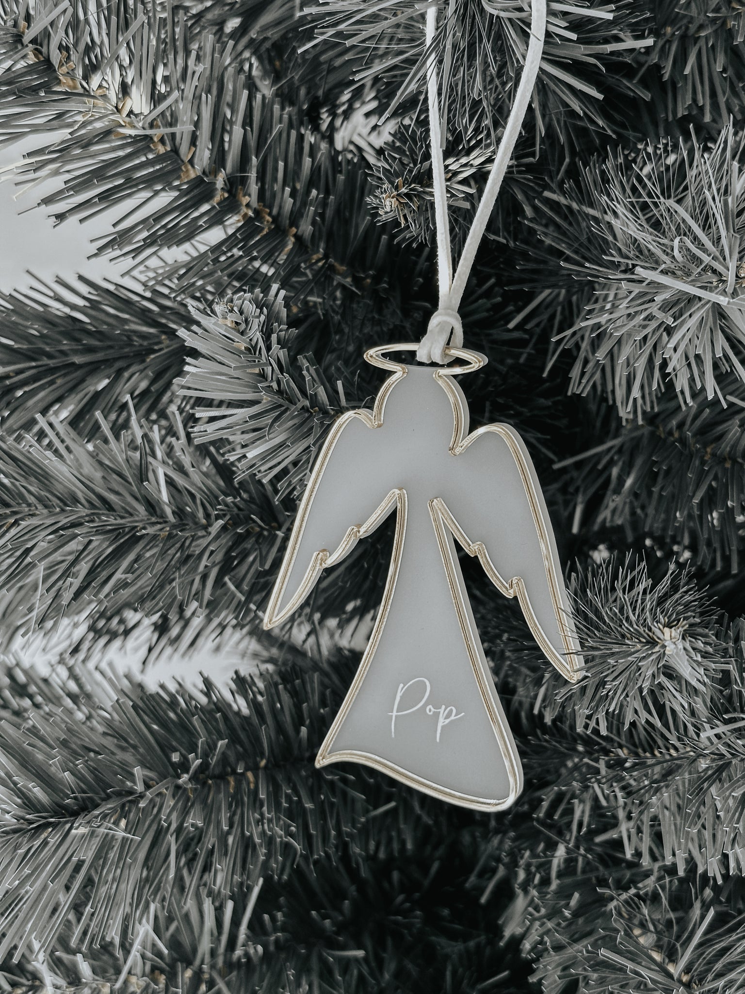 SAMPLE: Nan Angel Ornament (Premade)
