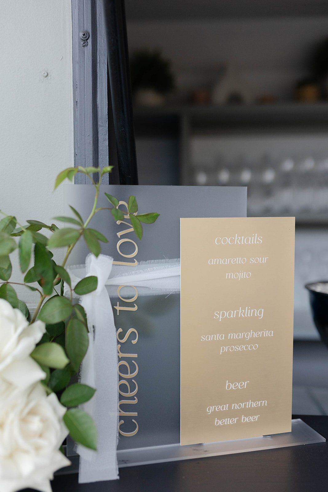 Double Panel Bar Sign - The Signature Collection