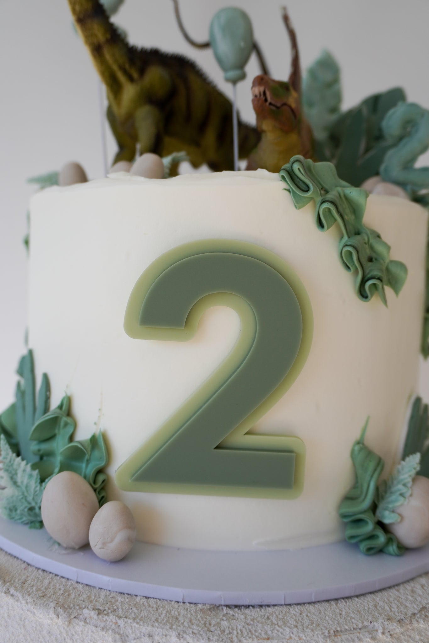 Number Cake Topper - Double Layer