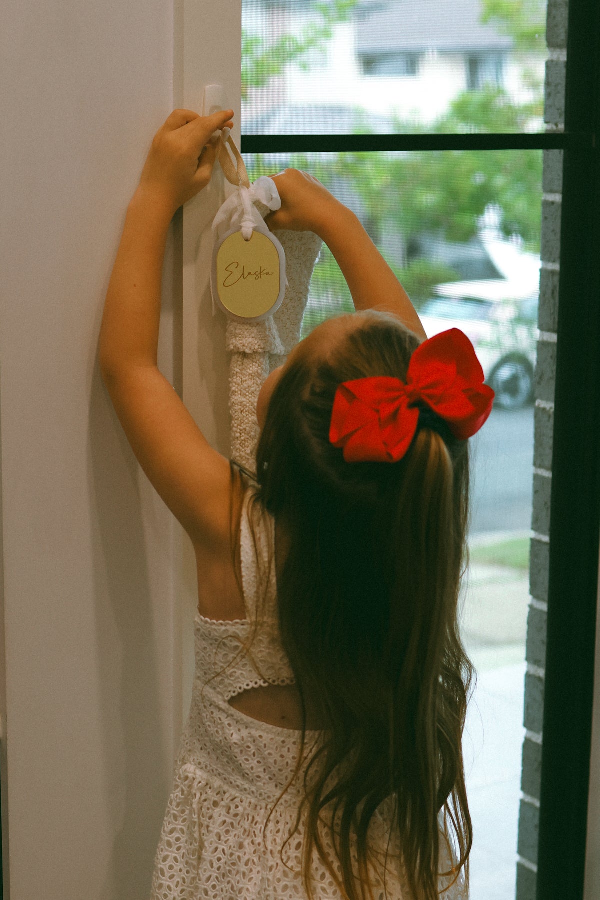 Christmas: Mirror Christmas Stocking Tag