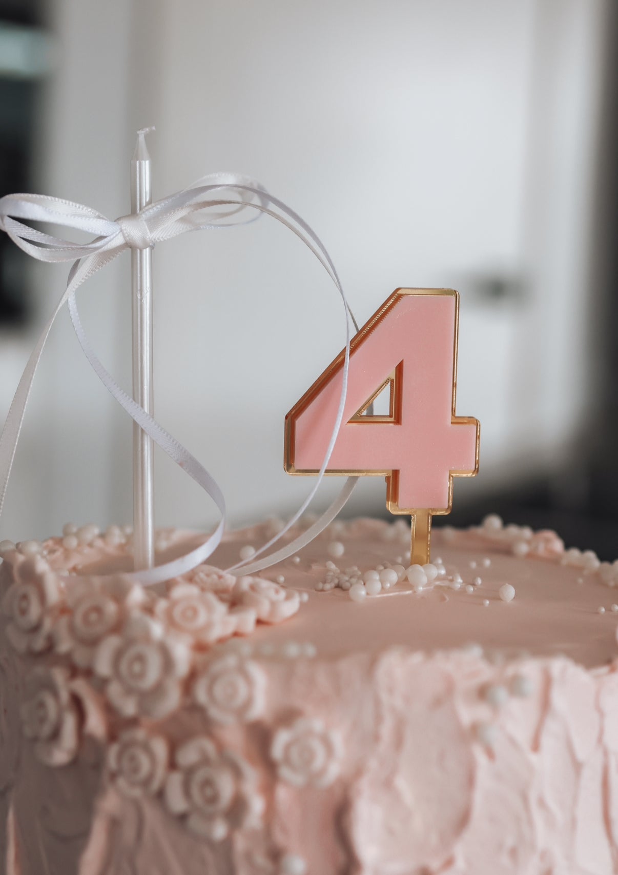 Number Cake Topper - Double Layer