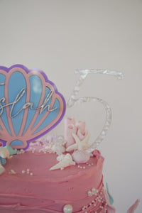 Number Cake Topper - Single Layer