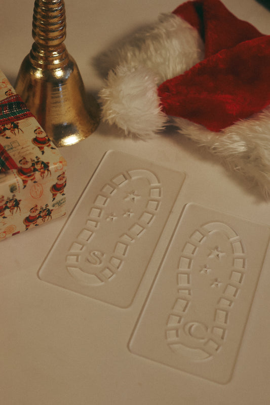 Christmas: Acrylic Santa Boot Stencil
