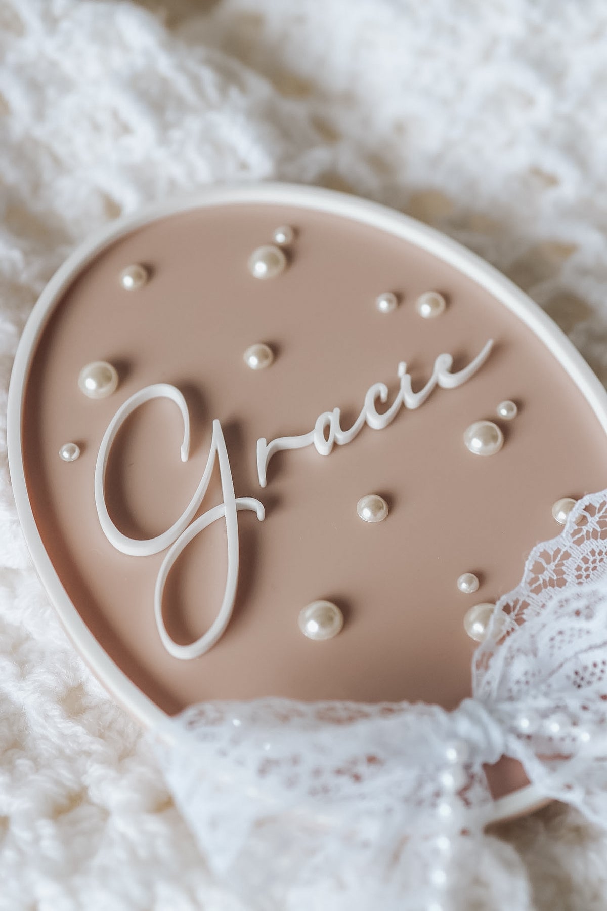 Pearl Baby Name Sign