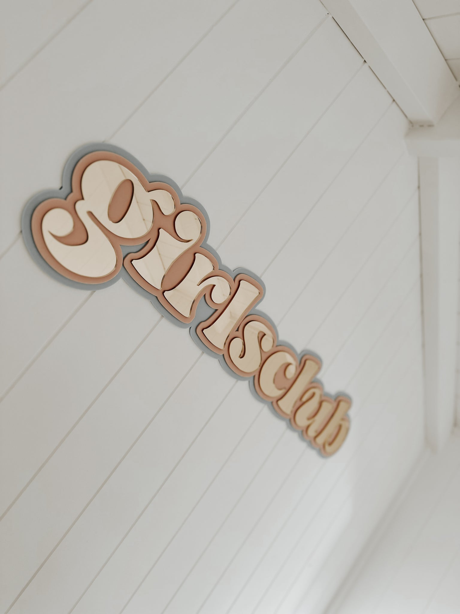 Triple Layered Acrylic Name