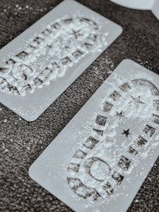 Christmas: Santa Boot Stencil