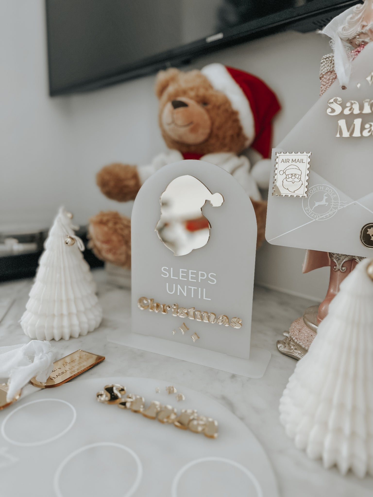 Christmas: Christmas Countdown Sign