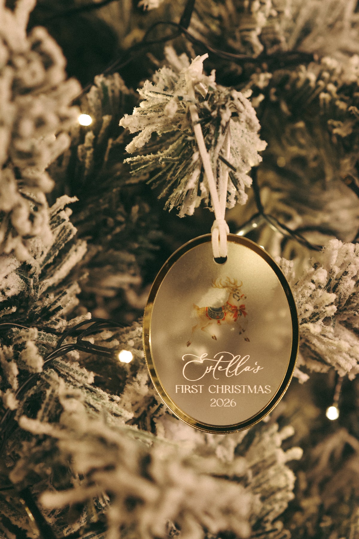 Christmas: Personalised First Christmas Ornament