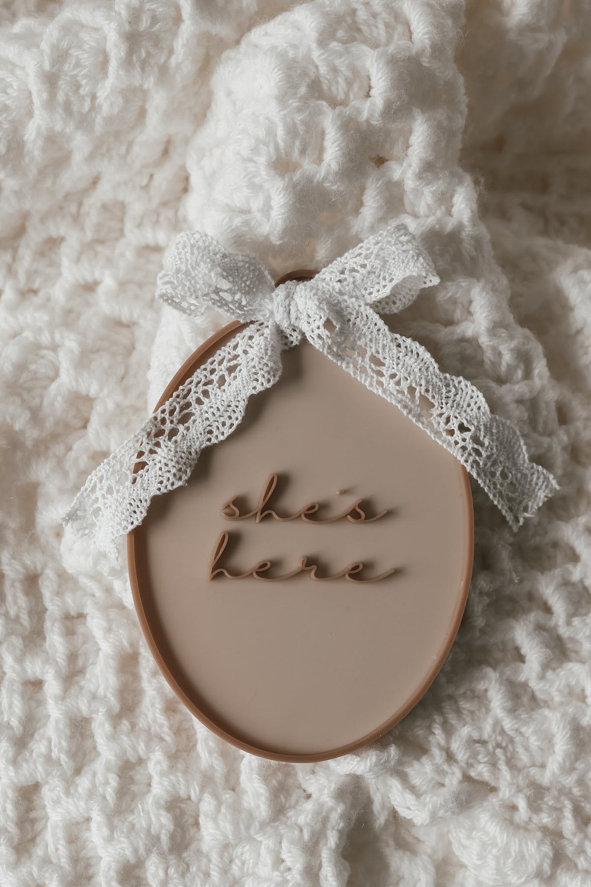 Heirloom Baby Name Arrival Sign