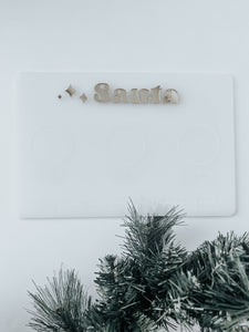 Christmas: Santa's Plate