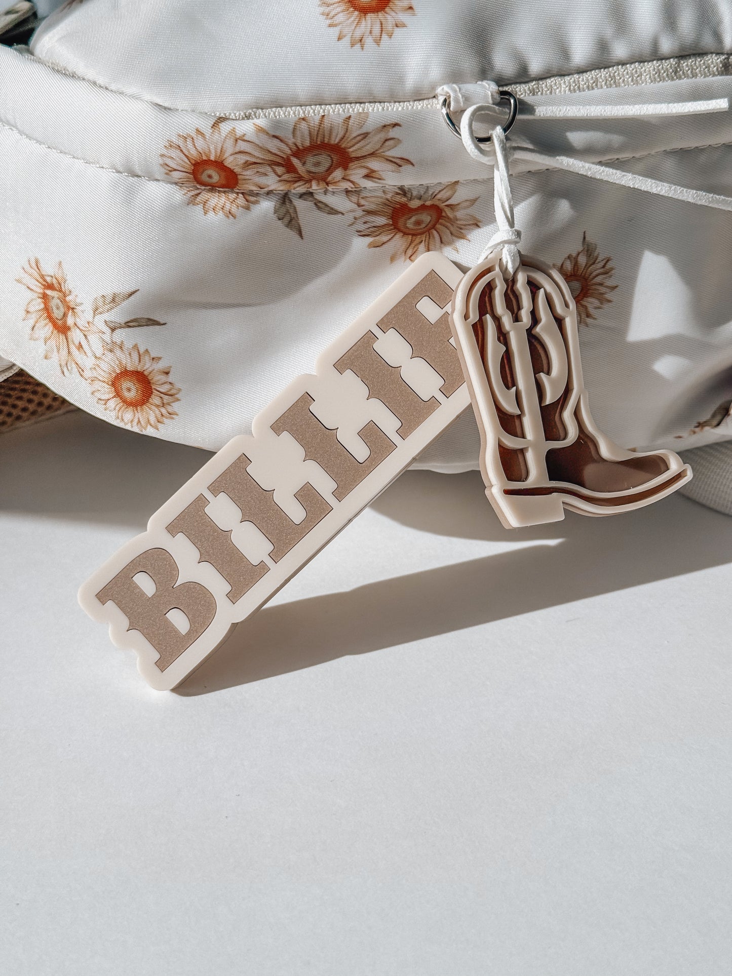 Western Style Name Bag Tag