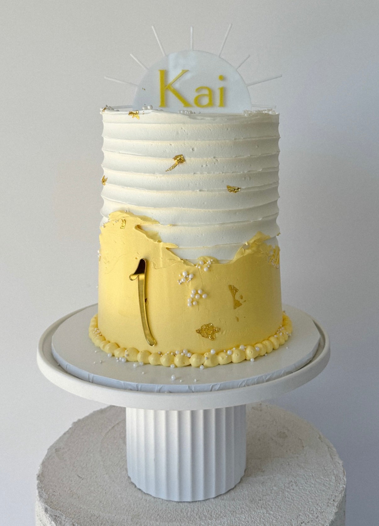 Number Cake Topper - Single Layer