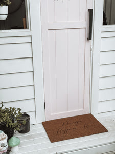 Home Door Mat