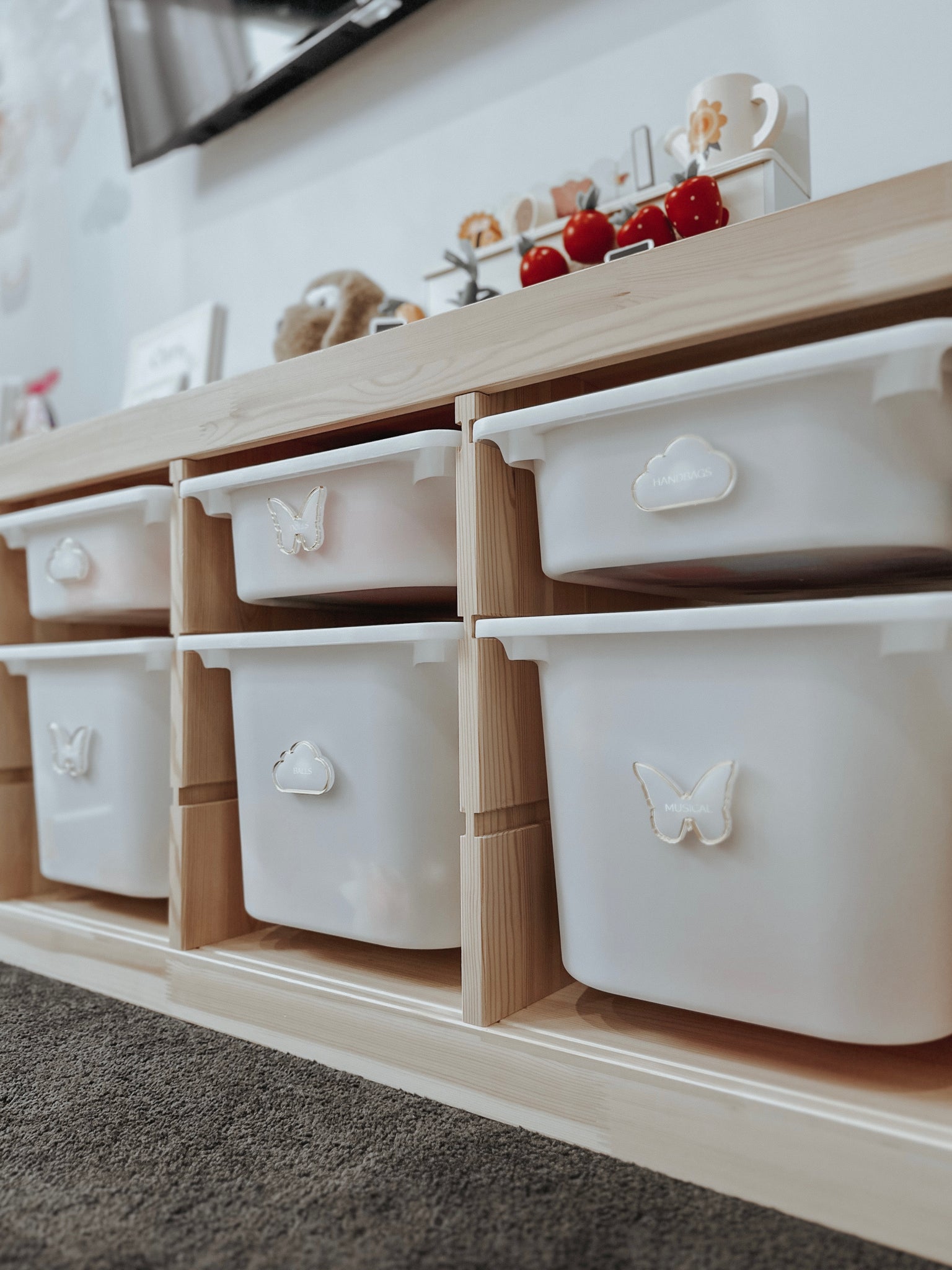 Playroom + Toybox Labels