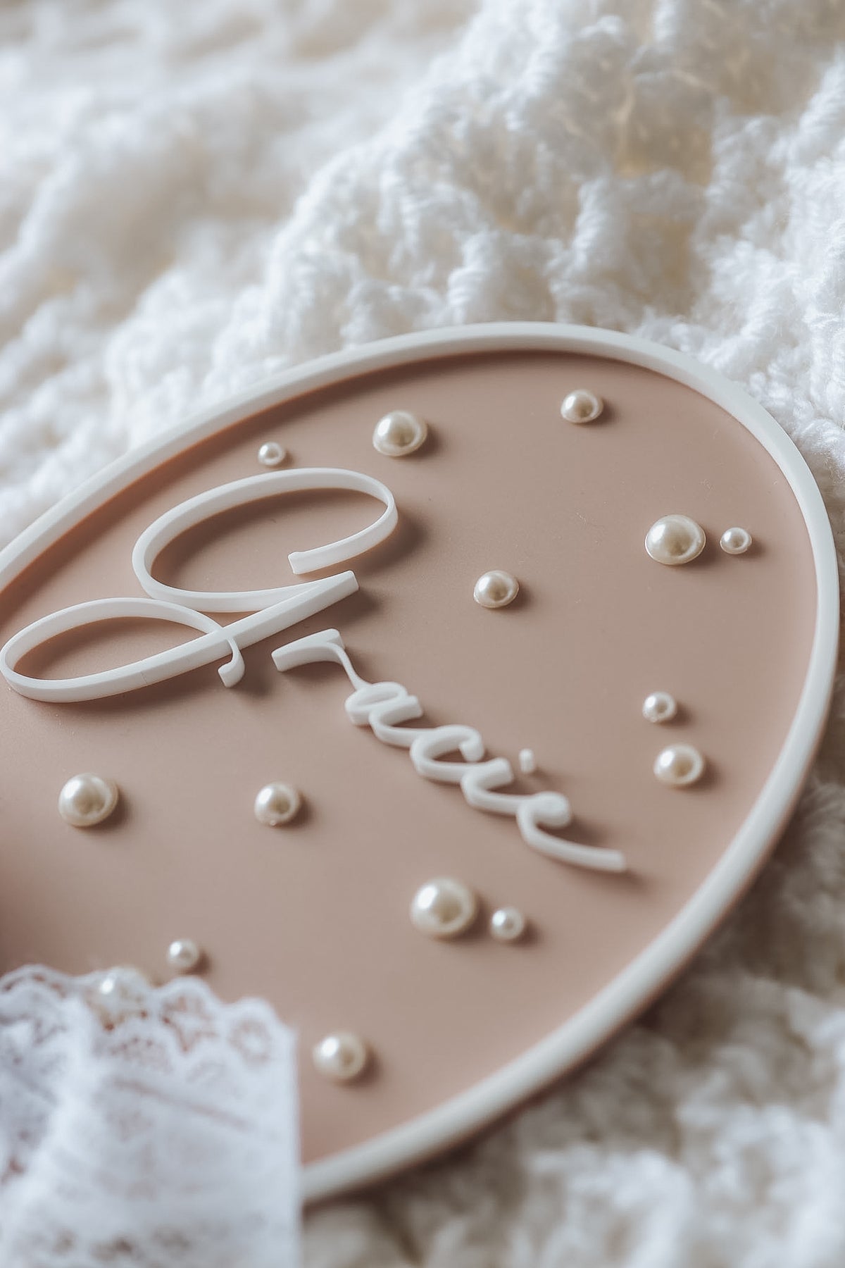 Pearl Baby Name Sign
