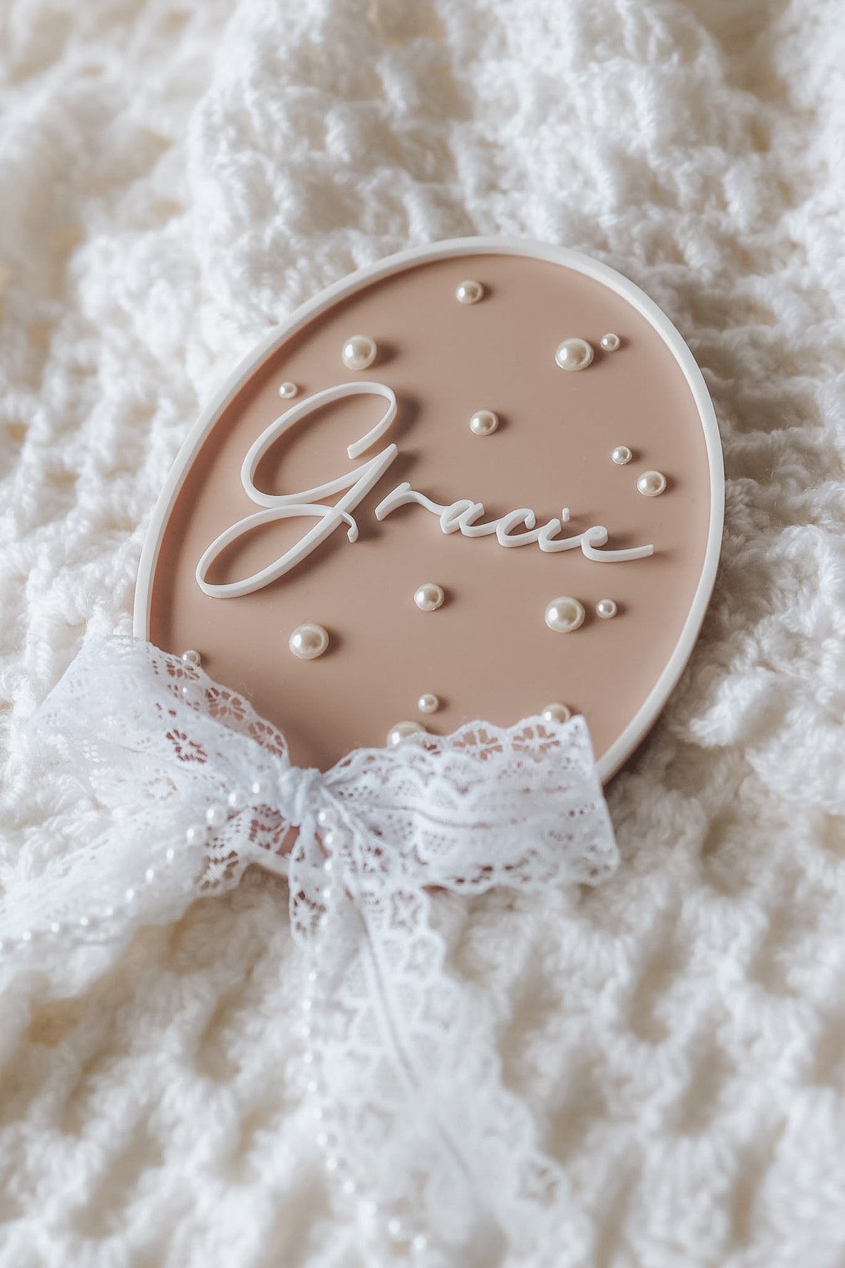 Pearl Baby Name Sign