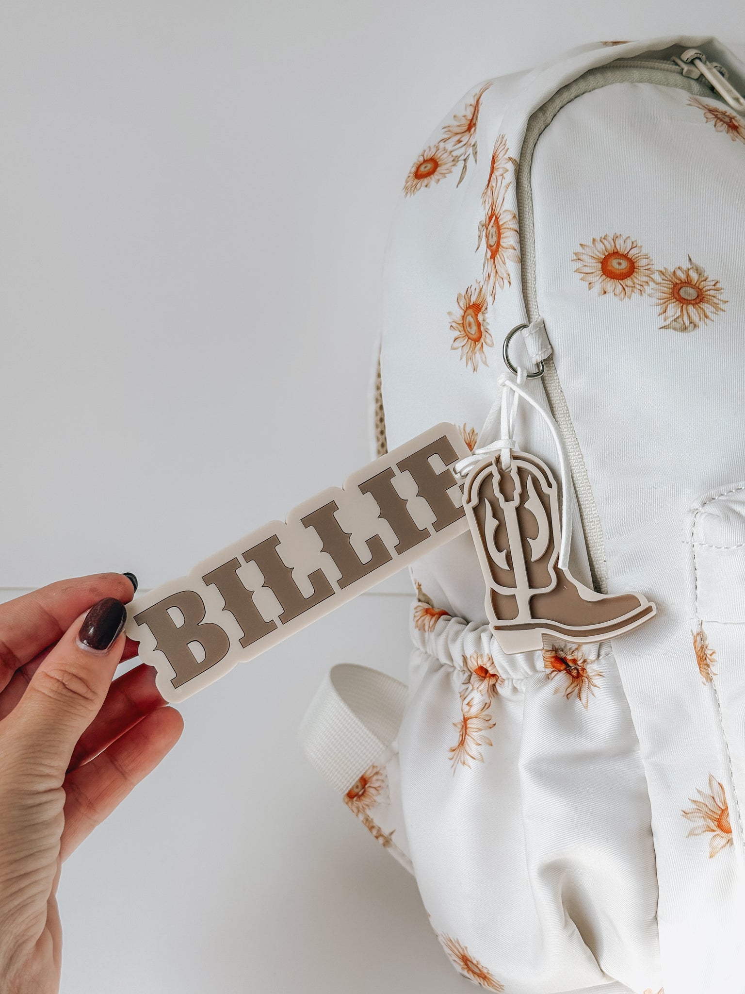 Western Style Name Bag Tag