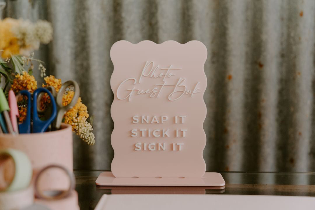 Photo Guest Book Sign