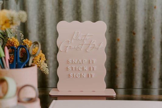Photo Guest Book Sign