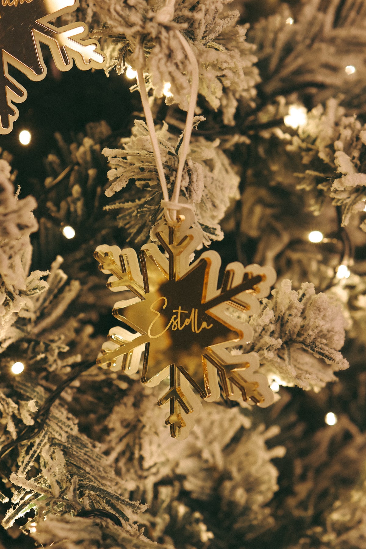 Christmas: Mirror Christmas Tree Ornament