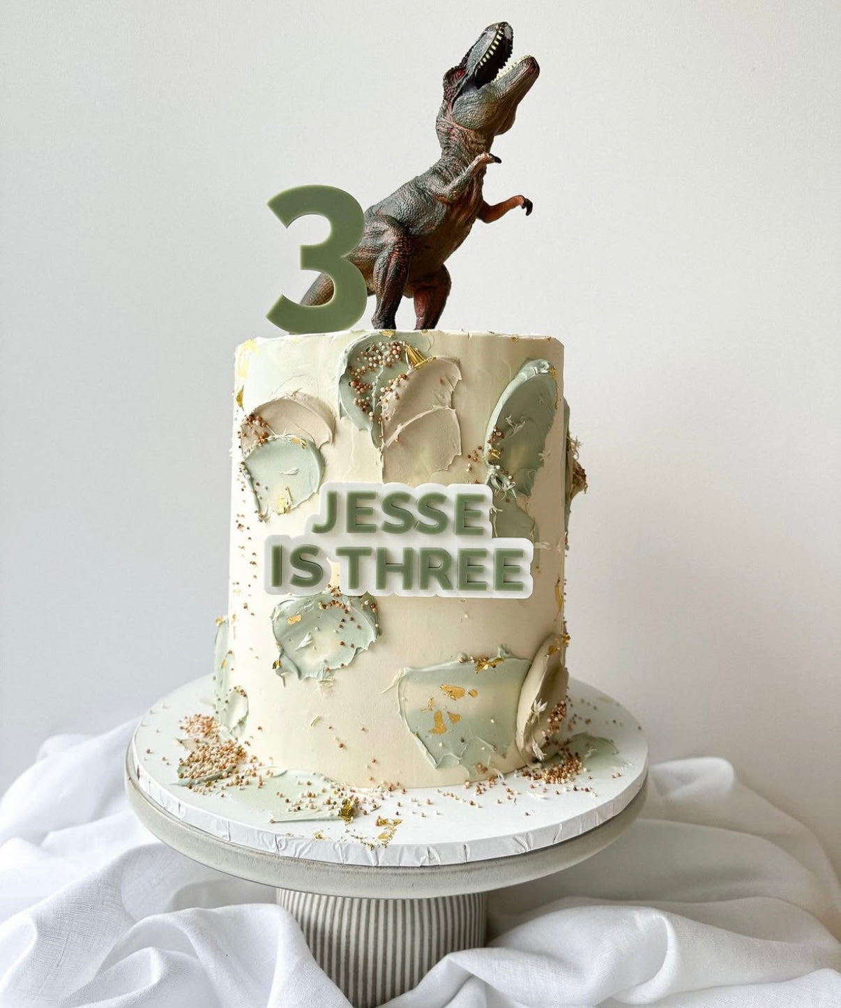 Number Cake Topper - Single Layer