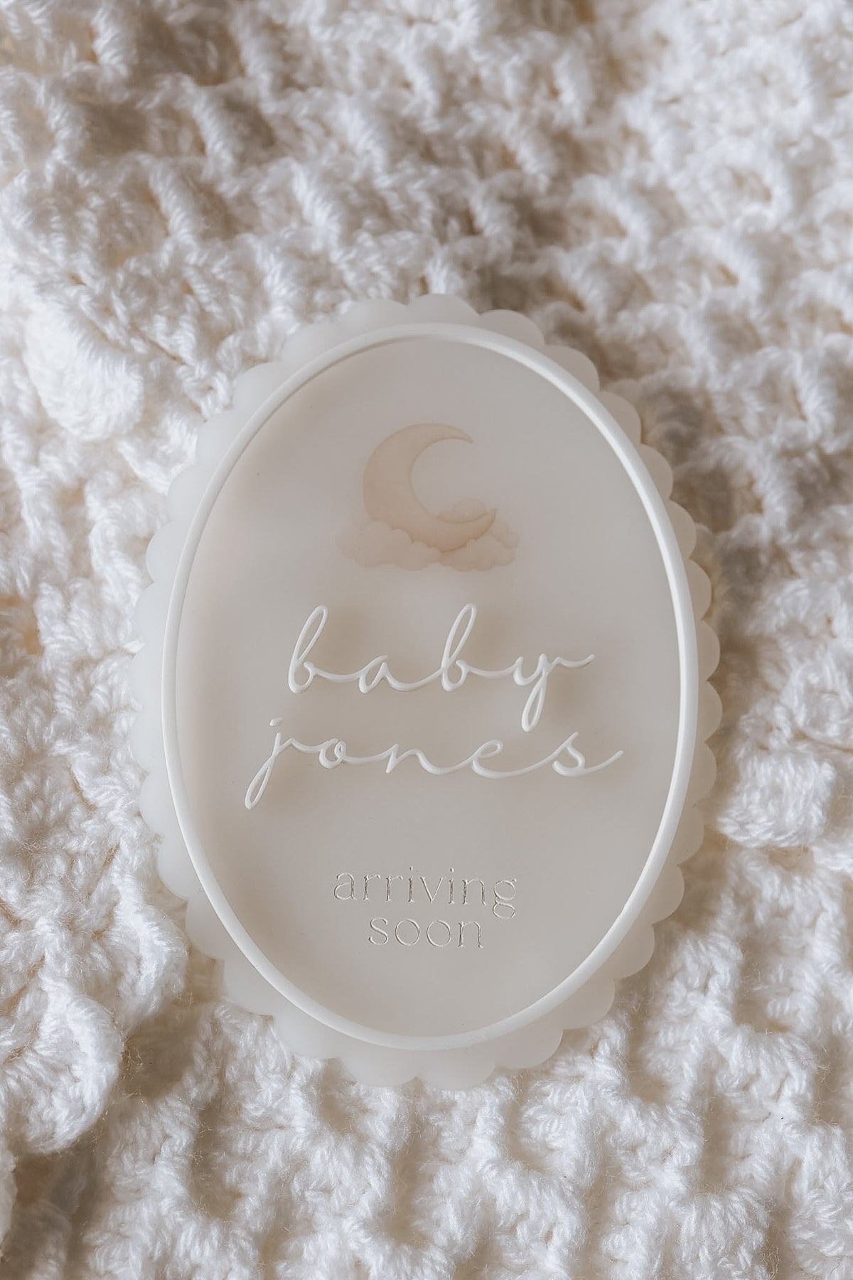 Little Wonders Pregnancy Announcement Sign (Multiple Shapes, Colours + Designs)