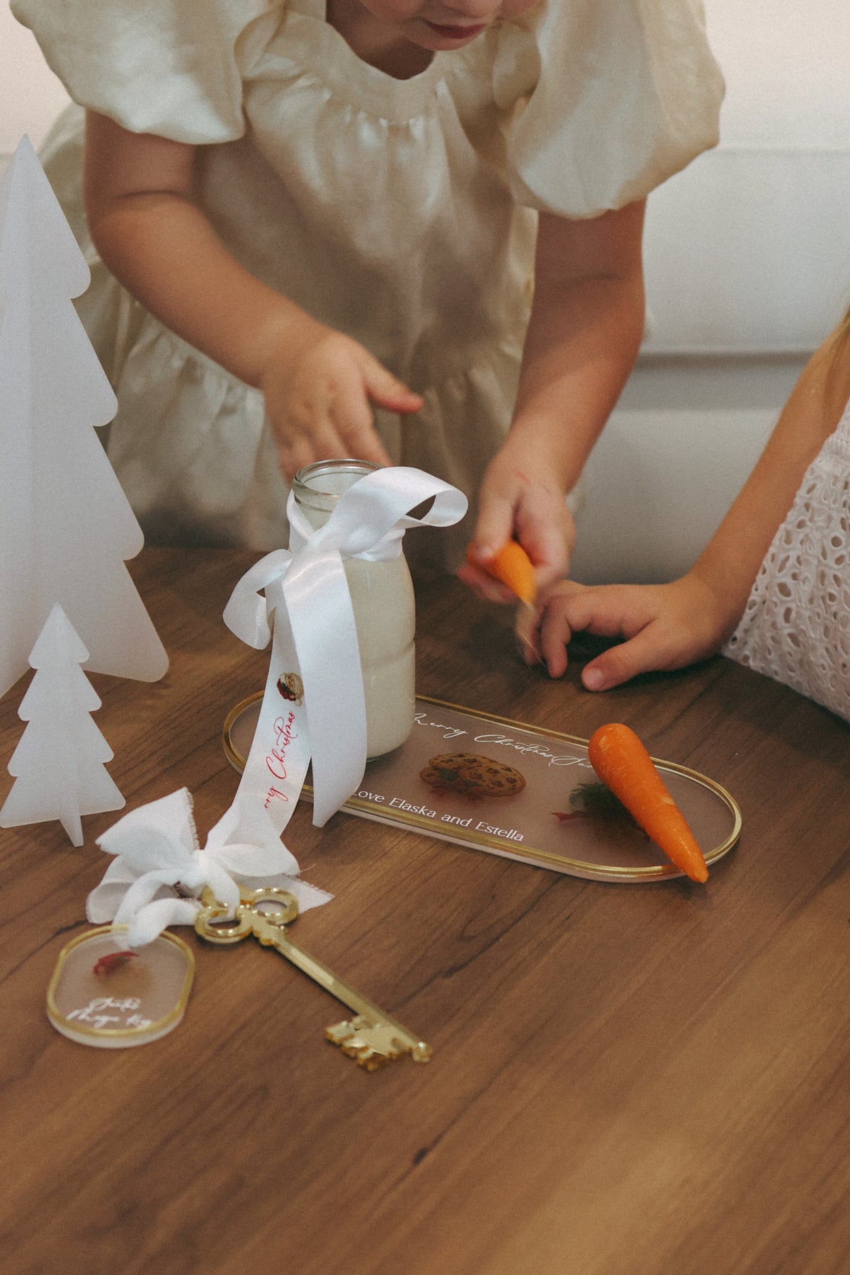 Christmas: Santa's Milk + Cookies Tray