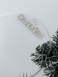 Christmas: Santa's Plate