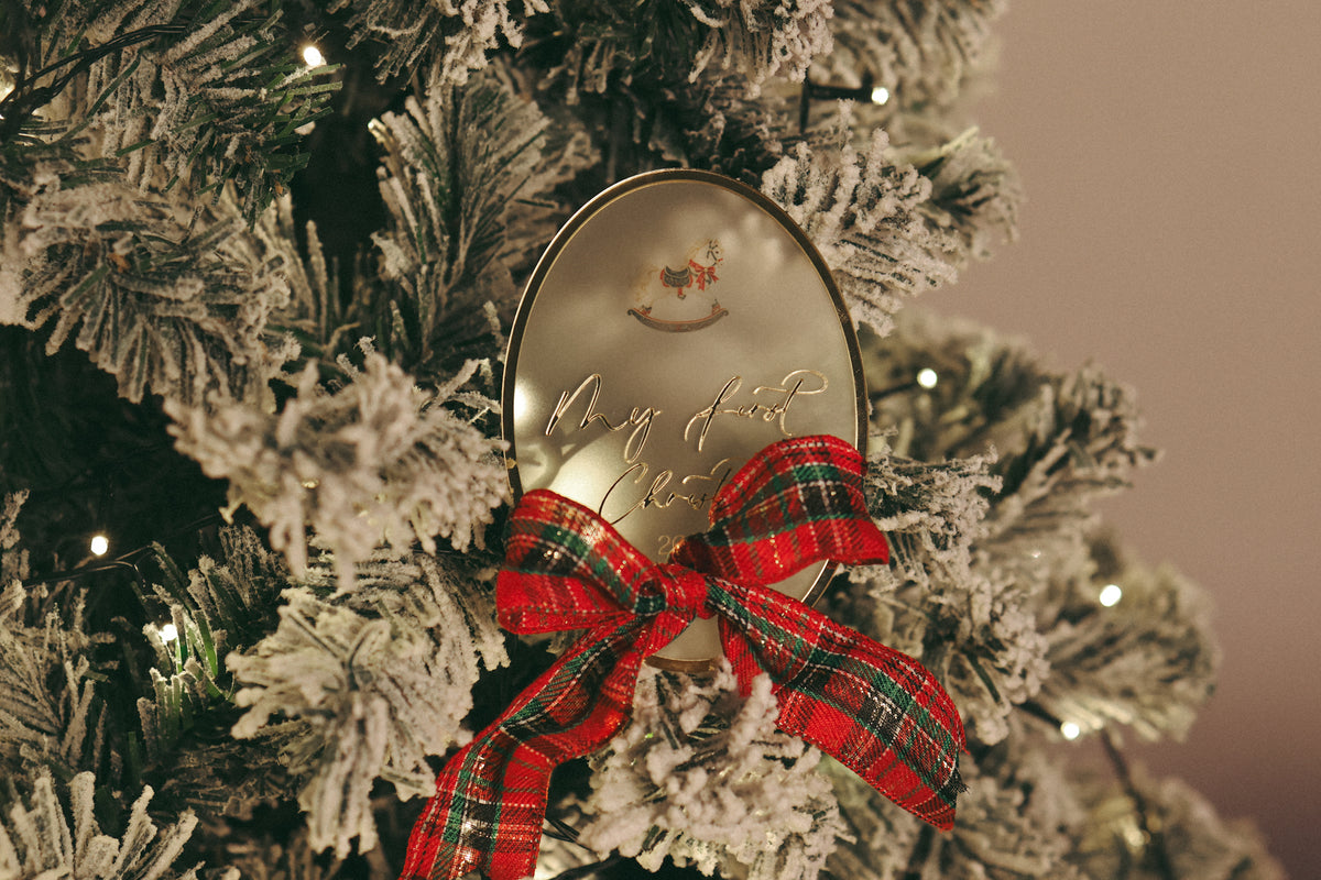 Christmas: Personalised My First Christmas Sign