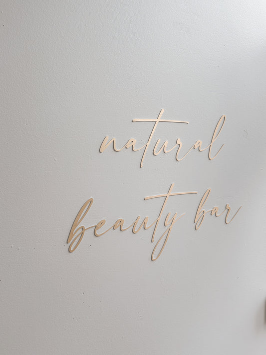 Business Logo Wall Signage