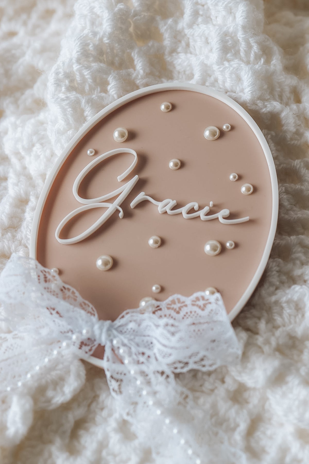Pearl Baby Name Sign