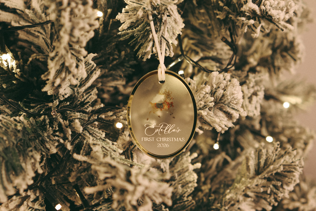 Christmas: Personalised First Christmas Ornament