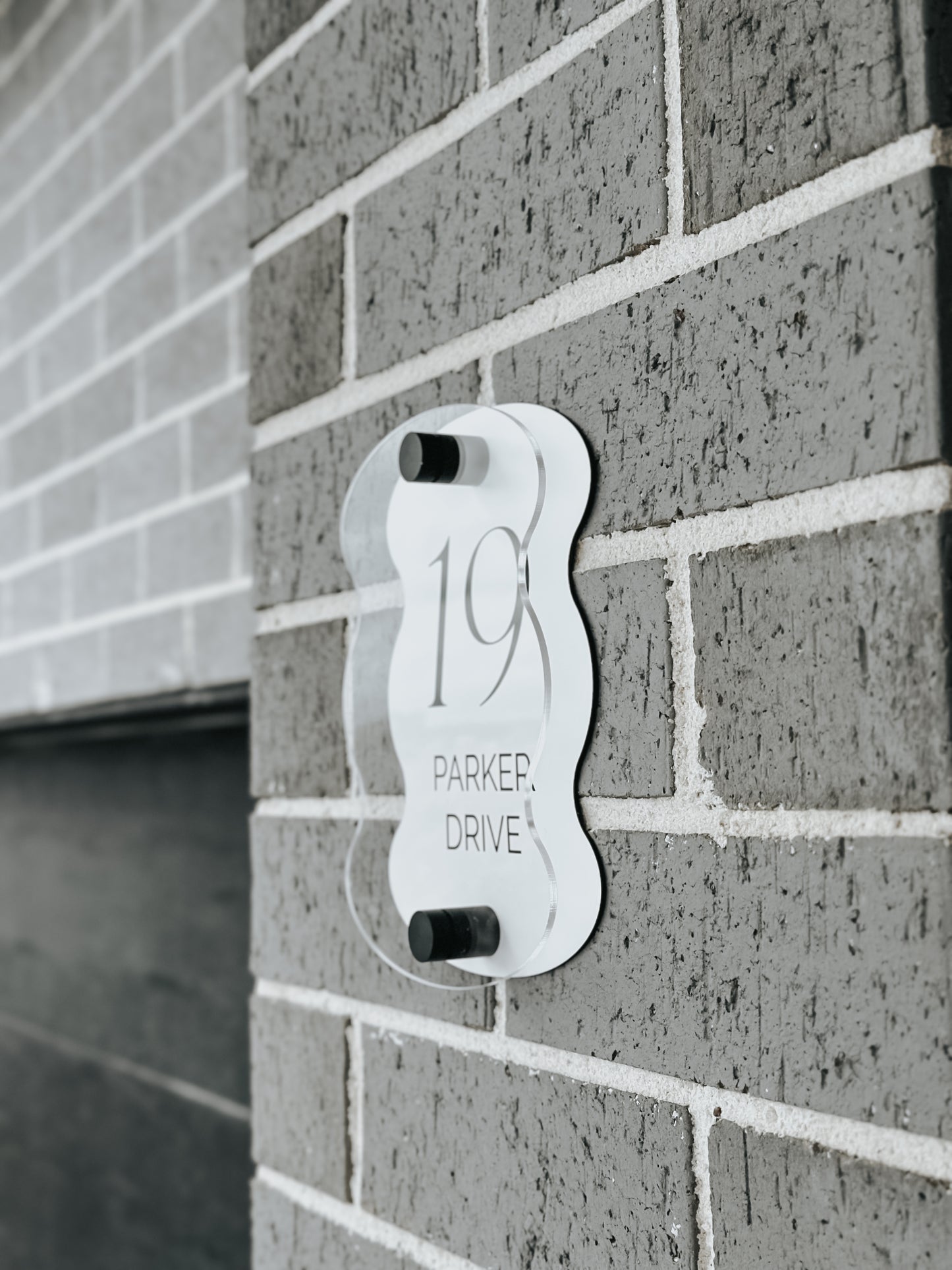 Address Sign - Double Layer