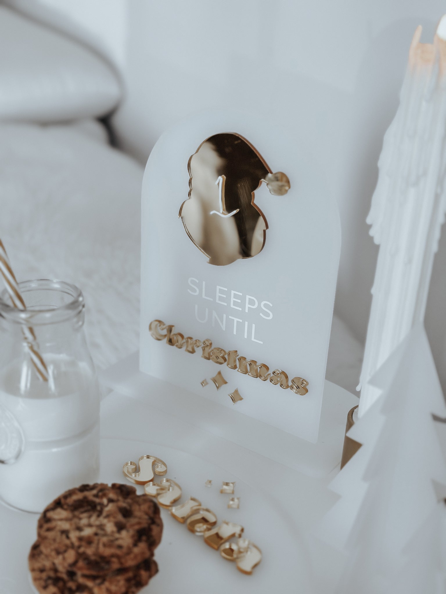 Christmas: Christmas Countdown Sign