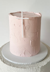 Cross Cake Topper - Single or Double Layer